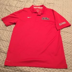 Ole Miss Nike Dri-Fit polo